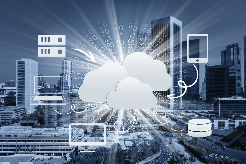 Cloud-based server hosting